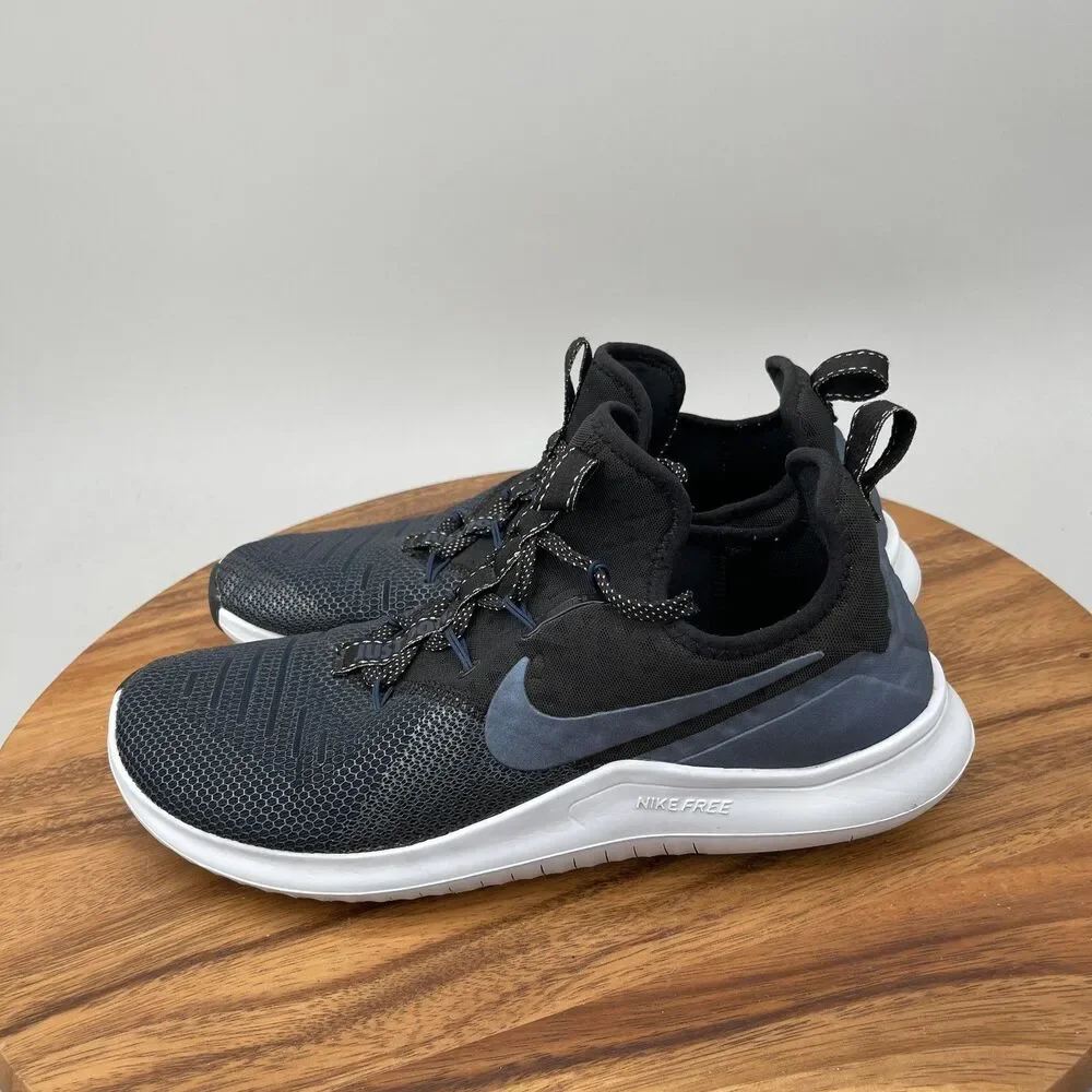 Nike Free TR 8 Shoes Womens Size 10.5 Blue Black Running Comfort Walking Sneaker